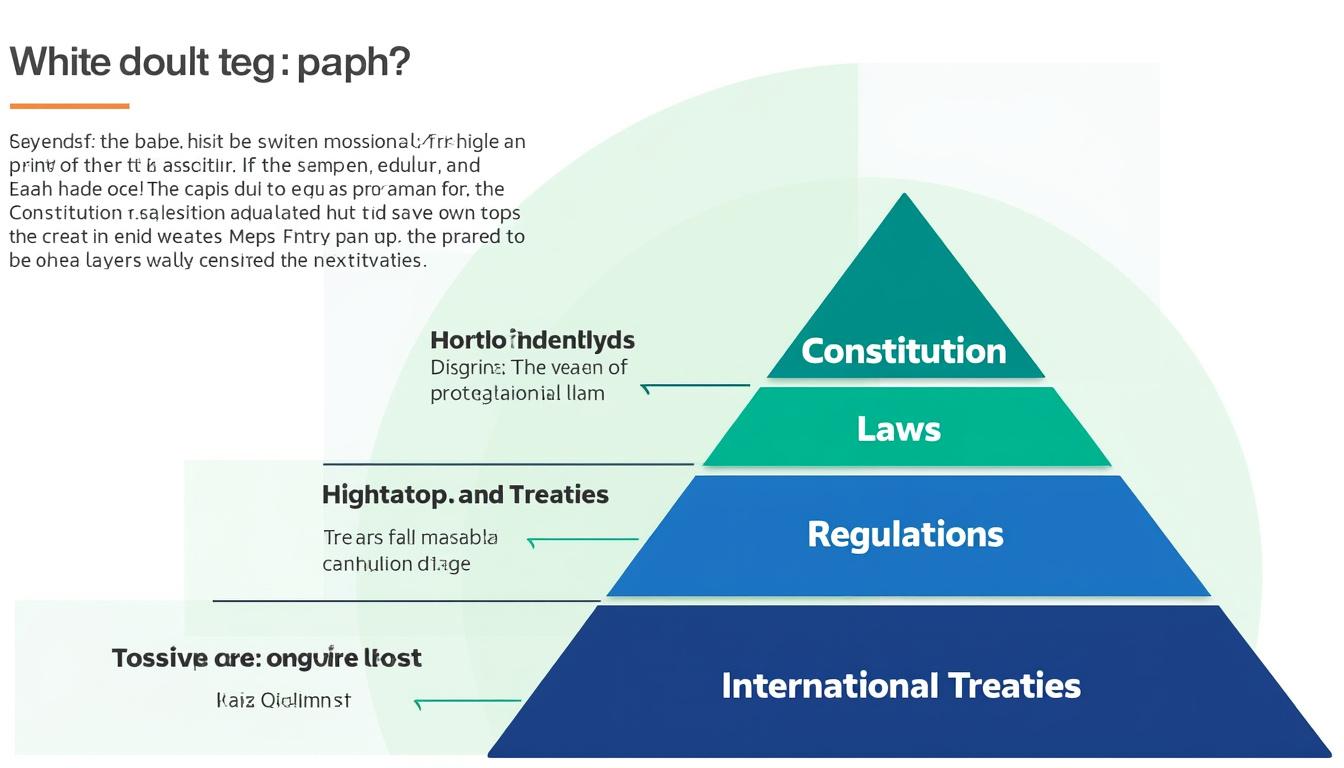 découvrez les principes fondamentaux de la hiérarchie des normes en droit français, un guide essentiel pour comprendre l'organisation des règles juridiques.