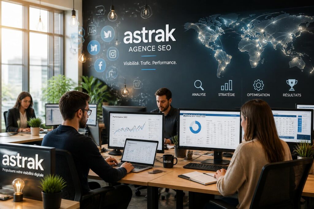 découvrez comment l'agence seo astrak peut optimiser votre visibilité en ligne grâce à des stratégies personnalisées et efficaces pour booster votre présence sur les moteurs de recherche.