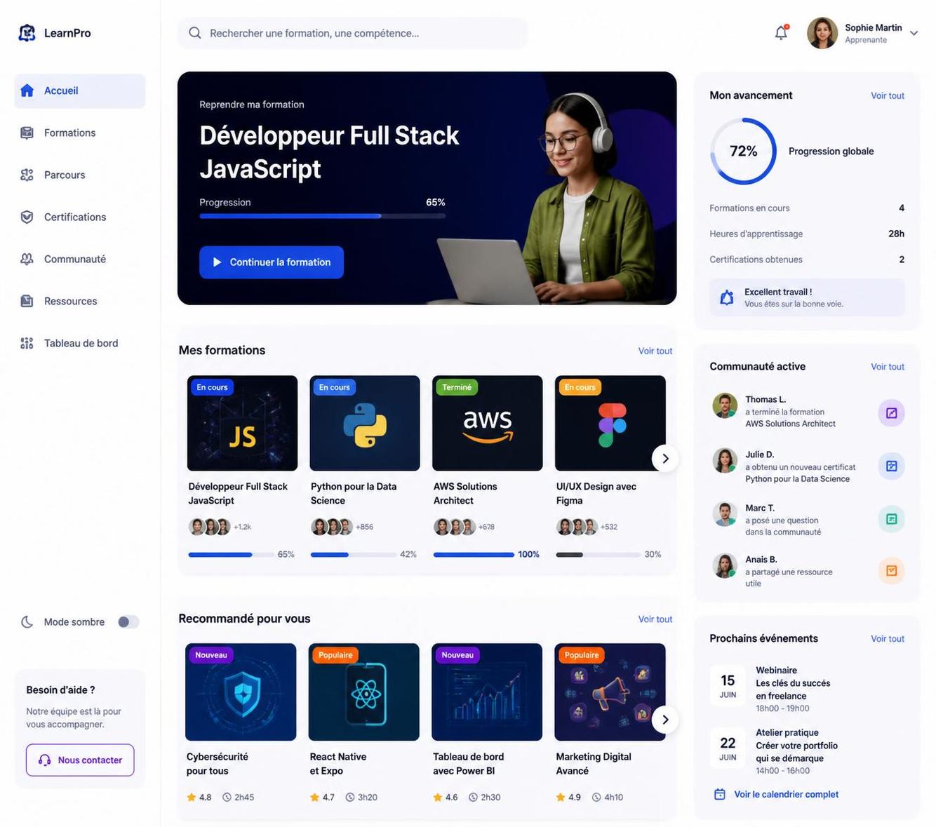 découvrez comment comeup transforme la formation en ligne pour les professionnels grâce à une plateforme innovante, interactive et adaptée à leurs besoins.