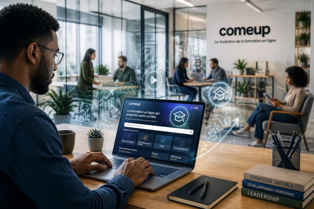 découvrez comment comeup révolutionne la formation en ligne pour les professionnels grâce à ses méthodes innovantes et son approche personnalisée.