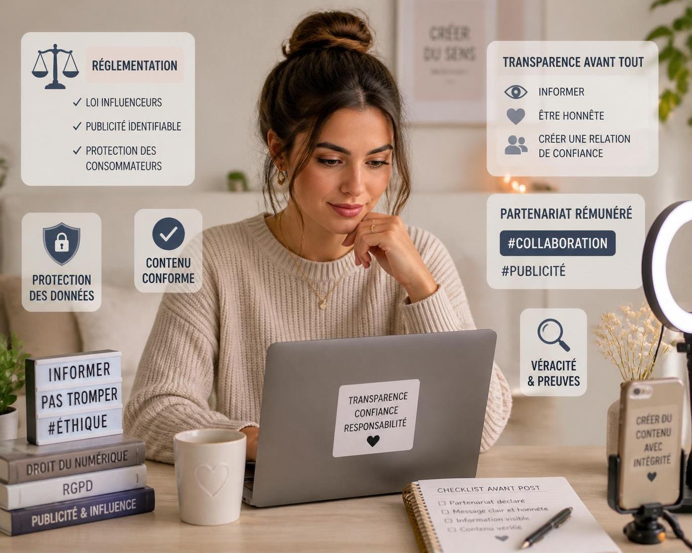 découvrez les nouveaux défis auxquels les influenceuses font face avec l'augmentation des régulations dans le secteur des réseaux sociaux et du marketing digital.