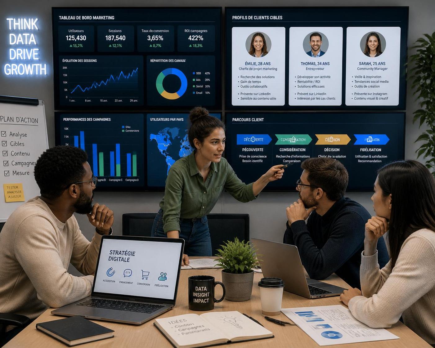 découvrez comment le marketing digital révolutionne les stratégies d'entreprise en améliorant la visibilité, l'engagement client et la performance commerciale.