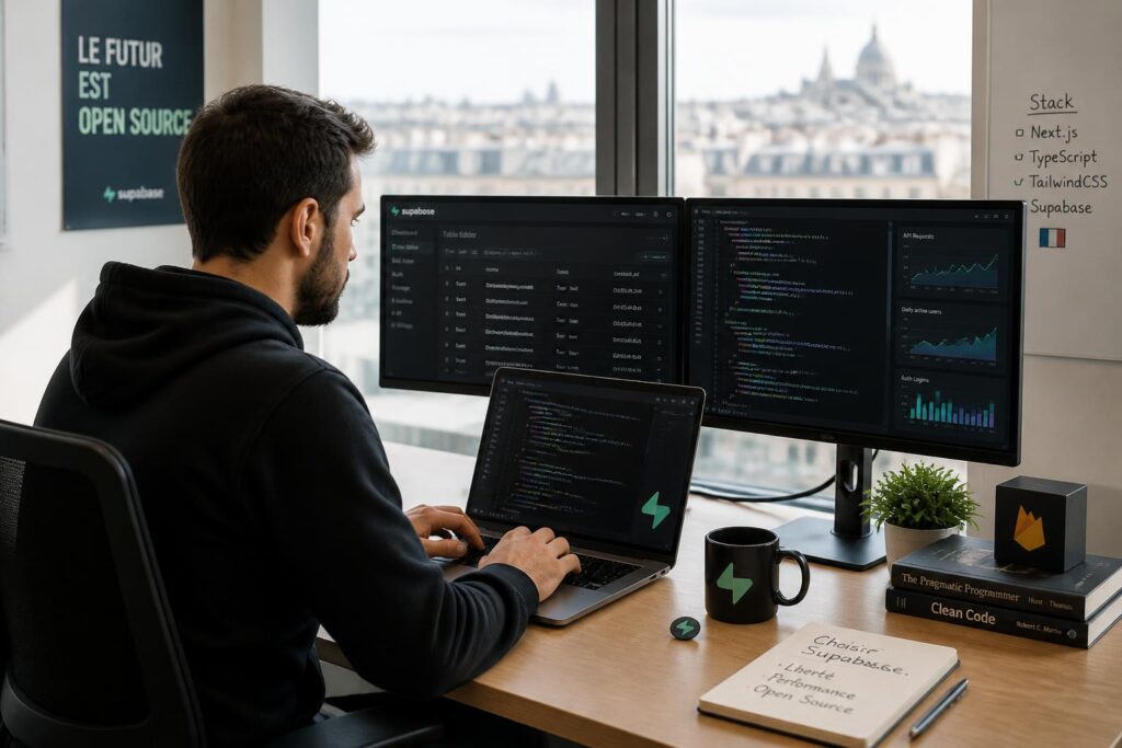 découvrez pourquoi supabase séduit de plus en plus les développeurs français comme alternative à firebase, grâce à ses fonctionnalités open source, sa simplicité d'utilisation et ses performances.