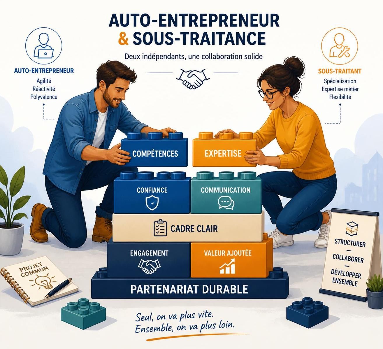 découvrez les règles clés qui encadrent le partenariat entre auto-entrepreneurs et sous-traitants pour assurer une collaboration légale et efficace.