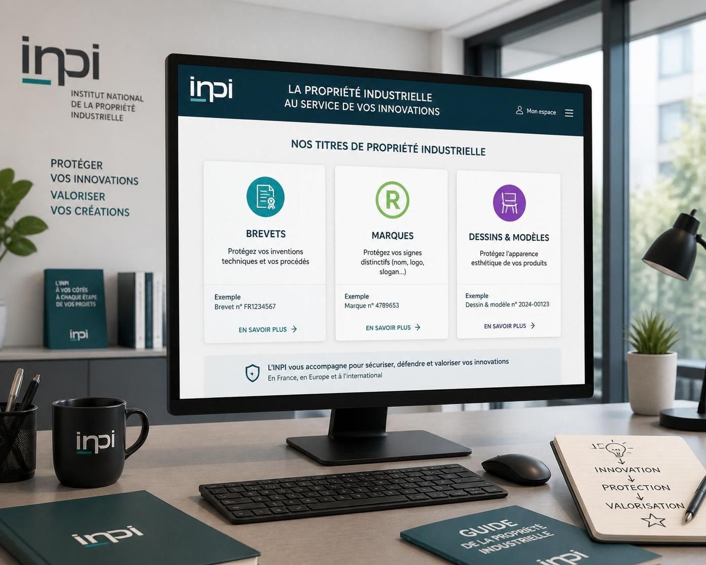 découvrez le rôle essentiel de l'institut national de la propriété industrielle (inpi) dans la protection de vos innovations, brevets, marques et dessins industriels.