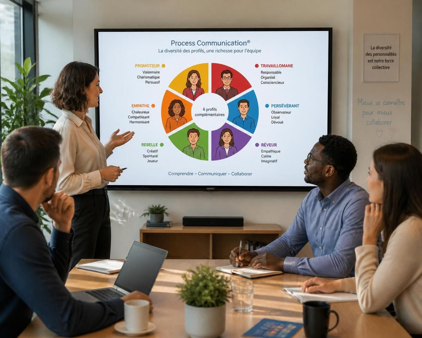 découvrez gratuitement votre profil professionnel avec le process communication test et révélez les traits de votre personnalité au travail pour mieux communiquer et réussir.