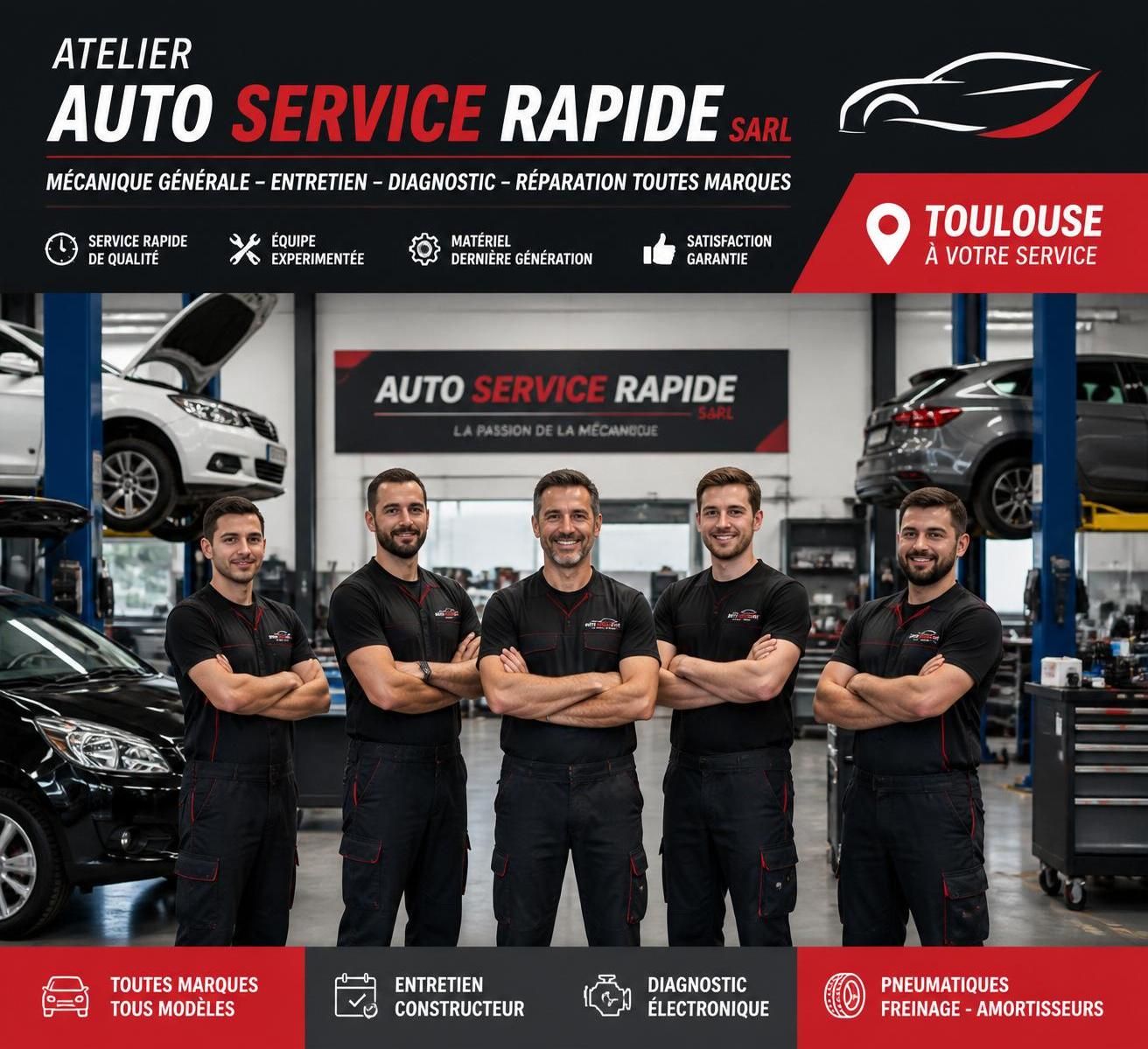 découvrez les avantages de l'atelier auto service rapide sarl pour les professionnels de l'automobile : gain de temps, expertise technique et service de qualité pour optimiser votre activité.