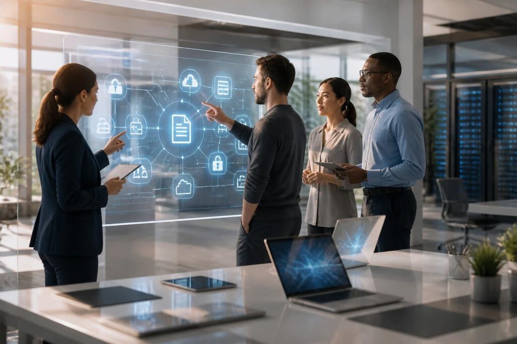 découvrez notre plateforme de dématérialisation partenaire, conçue pour faciliter et sécuriser les échanges numériques entre entreprises. simplifiez vos processus grâce à une solution efficace et intuitive.