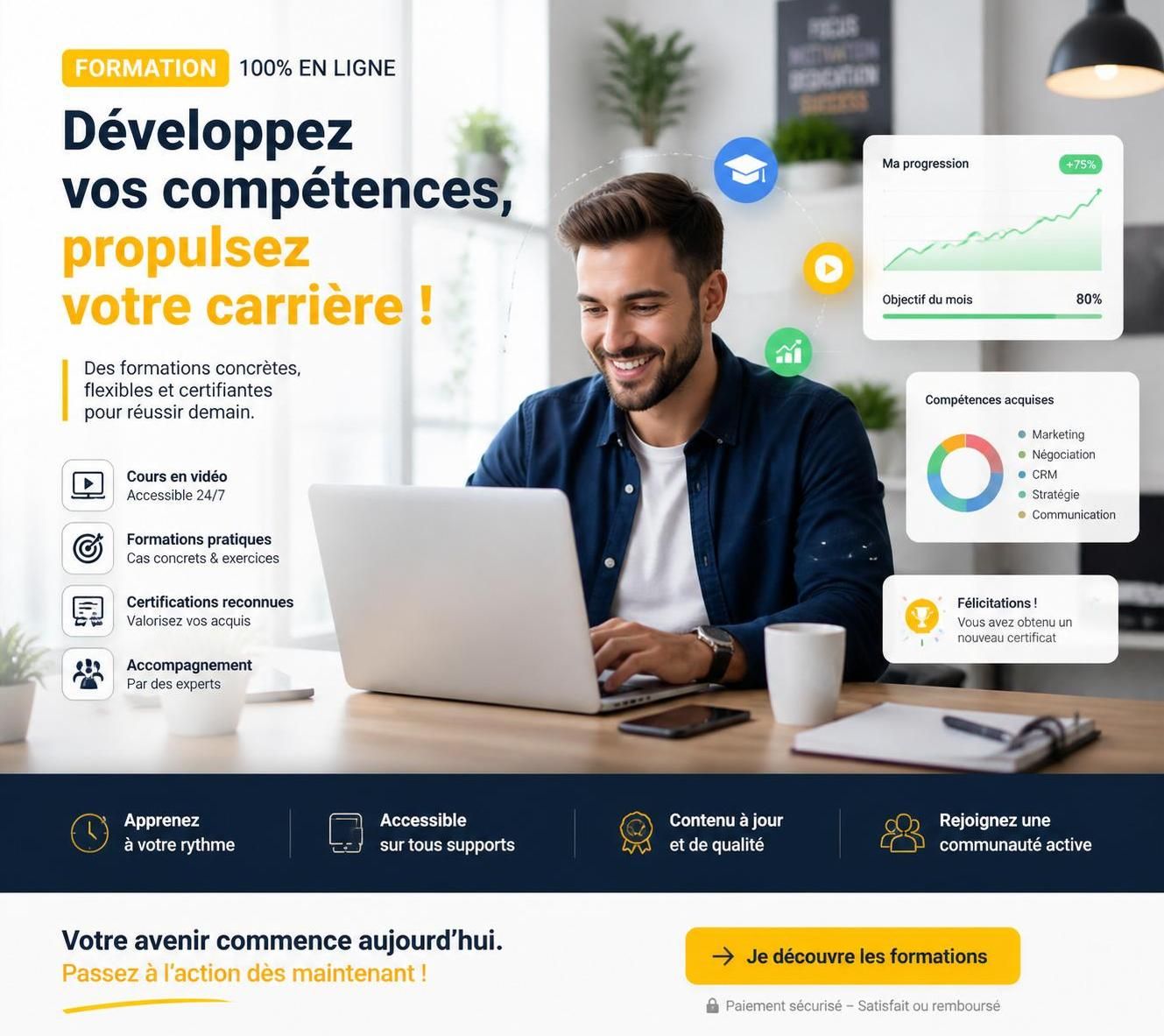 découvrez quelles formations privilégier pour réussir votre carrière commerciale et progresser efficacement dans le domaine des ventes.