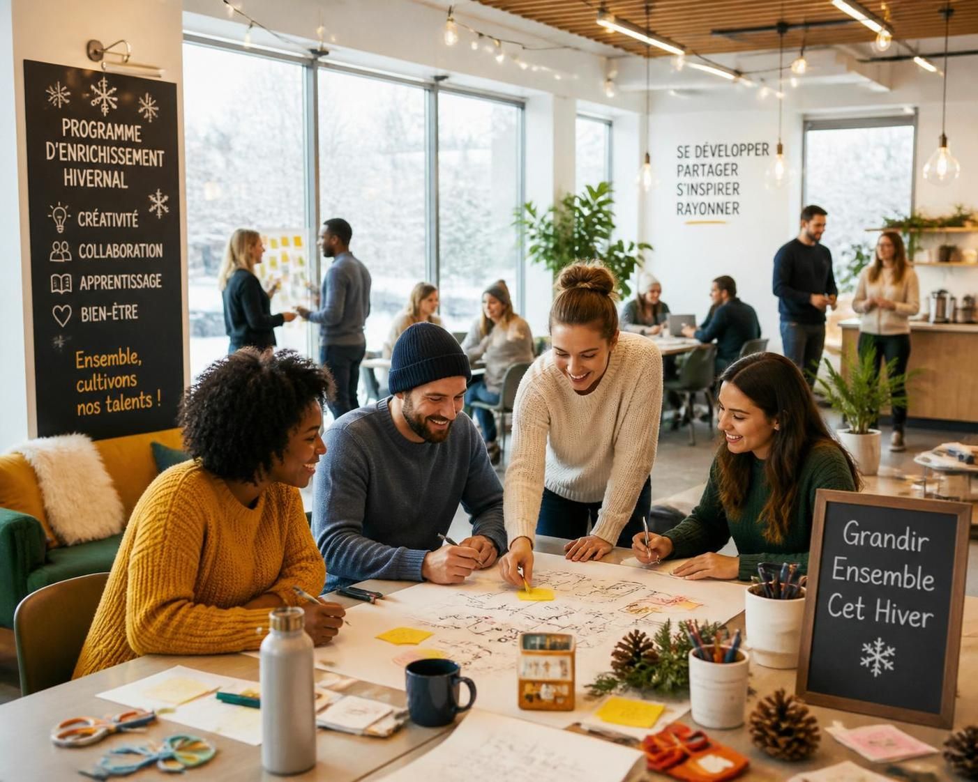 découvrez comment le programme d’enrichissement hivernal peut stimuler et renforcer les compétences en entreprise durant la saison froide.