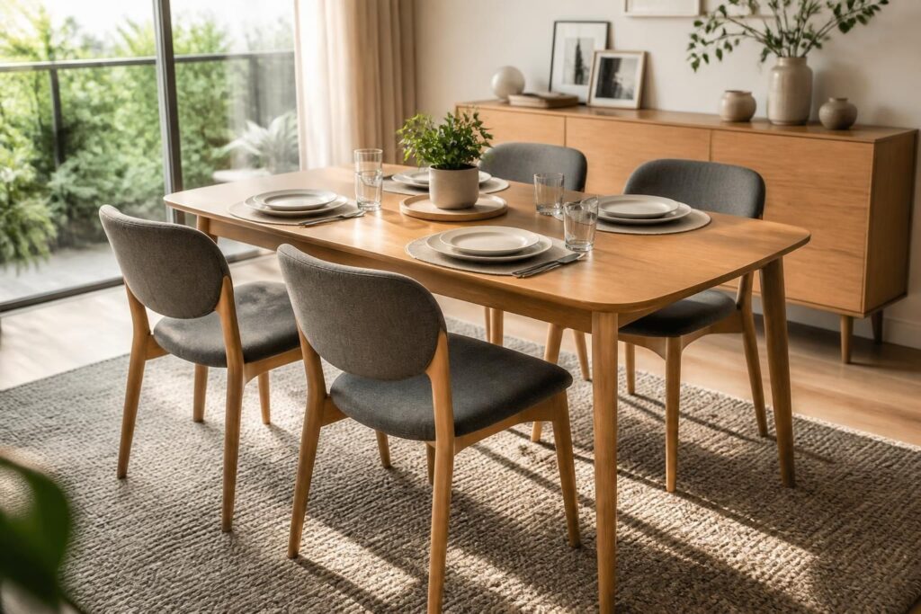 découvrez des idées d’aménagement pratiques pour une table de 4, alliant fonctionnalité et esthétique pour optimiser votre espace repas.