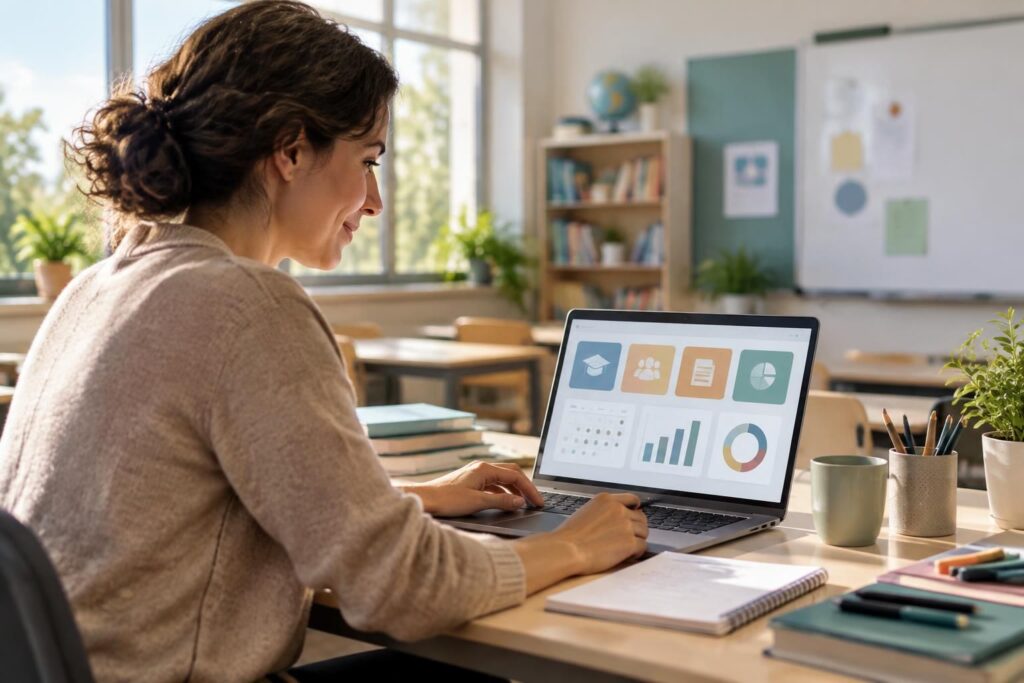 découvrez comment les enseignants accèdent à scolinfo.net et utilisent ses outils pour suivre les élèves, gérer les cours et communiquer avec les familles.